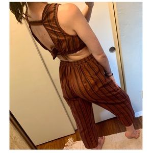 Wild Fable 2 Piece Set Crop Top Ankle Pants Pocket